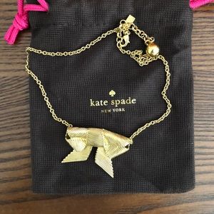 Kate Spade Gold Bow Necklace ♠️
